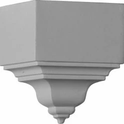 Ekena Outside Corner For Moulding Profiles MOC03X03BI, 3-1/8"D x 7-3/4"HP And 3-7/8"H