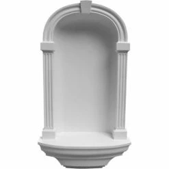 Ekena Adonis Wall Niche NCH21X39AD, 21-3/4"W x 39-3/8"H x 9-3/4"DW x 31-1/8"