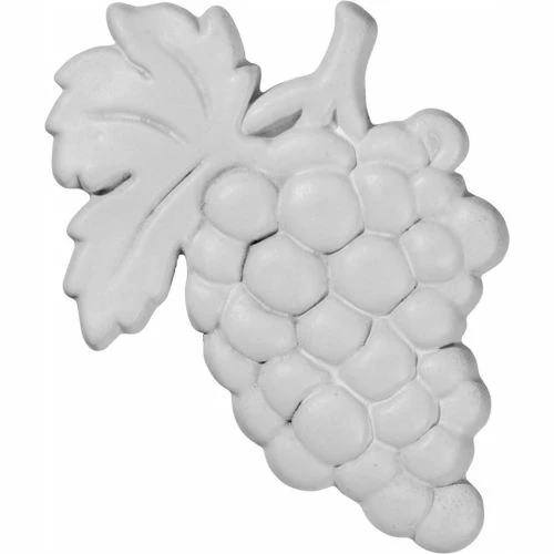 Ekena Grape Center Onlay ONL02X04GR, 2-3/4"W x 4-1/8"H 3 Ekena Grape Center Onlay ONL02X04GR, 2-3/4"W x 4-1/8"H