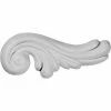 Ekena Wakefield Leaf Scroll Onlay ONL03X01WA-R, 3-1/4"W x 1-5/8"H -Cheap Moulding & Millwork Store EKE ONL03X01WA R