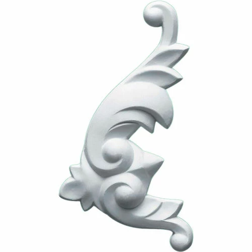 Ekena Attica Leaf Onlay ONL03X05X01AT-L, 3"W x 4-7/8"H x 3/4"D 3 Ekena Attica Leaf Onlay ONL03X05X01AT-L, 3"W x 4-7/8"H x 3/4"D