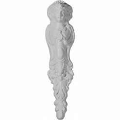 Ekena Barcelona Drop Onlay ONL03X11X01BA, 3"W x 11-3/4"H x 1-3/4"D