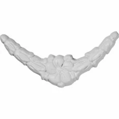 Ekena Southampton Swag Onlay ONL04X02SO, 4-1/8"W x 2"H