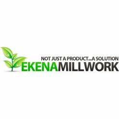 Ekena Kaya Flower Small Onlay ONL04X04X01KA, 4-3/8"W x 4-3/8"H x 3/4"D