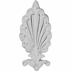 Ekena Federal Center Onlay ONL04X09FE, 4-3/8"W x 9"H x 1-3/8"D