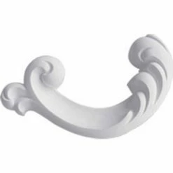 Ekena Maria Swag Onlay ONL05X02X00MA-R, 5-1/4"W x 2-1/2"H x 7/8"D