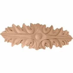 Ekena Small Oxford Center ONL05X02X01OXMA, 5"W x 2"H x 5/8"D