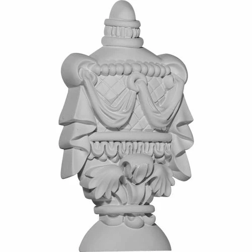 Ekena Urn Center Onlay ONL05X06X01UR, 5-1/8"W x 6-7/8"H x 1-1/8"D 3 Ekena Urn Center Onlay ONL05X06X01UR, 5-1/8"W x 6-7/8"H x 1-1/8"D