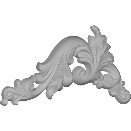 Ekena Damon Leaf Onlay ONL05X09X01DA-L, 9-3/4"W x 5-1/4"H x 5/8"D 3 Ekena Damon Leaf Onlay ONL05X09X01DA-L, 9-3/4"W x 5-1/4"H x 5/8"D