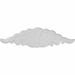 Ekena Genova Center Onlay ONL06X02GE, 6-3/4"W x 2-3/4"H