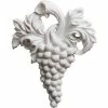 Ekena Small Grape Bunch Center Onlay ONL07X09X01GR, 7-1/8"W x 9-1/4"H x 1-1/8"D -Cheap Moulding & Millwork Store EKE ONL07X09X01GR