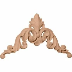 Ekena Medium Raymon Corner ONL08X08X00RACH, 8"W x 8"H x 3/4"D