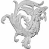 Ekena Angel Leaf Onlay Left ONL08X08X01AN-L, 8-1/4"W x 8-5/8"H x 7/8"D 1 Ekena Angel Leaf Onlay Left ONL08X08X01AN-L, 8-1/4"W x 8-5/8"H x 7/8"D -Cheap Moulding & Millwork Store EKE ONL08X08X01AN L