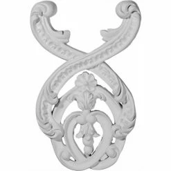 Ekena Pesaro Center Onlay ONL08X12X01PE, 8"W x 12-1/8"H x 1"D