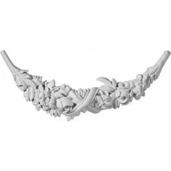 Ekena Dole Swag Onlay ONL09X02DO, 9-5/8"W x 2-1/8"H