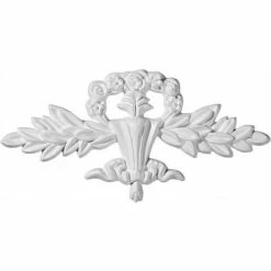 Ekena Nicole Center Onlay ONL09X04NI, 9-1/2"W x 4-5/8"H