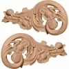Ekena Medium Springtime Scrolls ONL09X04X01SPMA, 9-3/4"W x 4-3/4"H x 3/4"D -Cheap Moulding & Millwork Store EKE ONL09X04X01SPMA