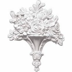 Ekena Emily Swag ONL10X13X01EY-L, 12-3/4"W x 9-7/8"H x 1-1/4"D