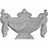 Ekena Salem Urn Center Onlay ONL11X06X01SA, 11-3/8"W x 6-1/2"H x 1-3/8"D
