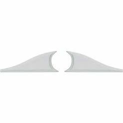 Ekena Kepler Onlay ONL12X04KE, 12-3/8"W x 4-3/8"H x 1/4"D