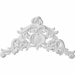 Ekena Cole Center Onlay ONL12X06X01CO, 12-1/4"W x 6-3/4"H x 5/8"D