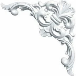 Ekena Odessa Corner Onlay ONL12X12X00OD, 12"W x 12"H x 7/8"D