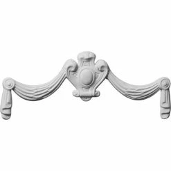 Ekena Federal Swag & Drop Onlay ONL13X05FE, 12-5/8"W x 5-1/8"H x 5/8"D