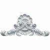 Ekena Edwards Sunflower And Leaves Onlay W/Scrolls ONL13X05X01ED, 13-3/4"W x 6-1/8"H x 1"D -Cheap Moulding & Millwork Store EKE ONL13X05X01ED