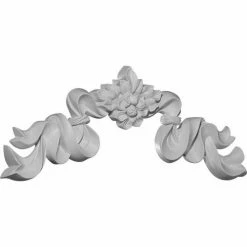 Ekena Versailles Ribbon Onlay ONL15X06X01VE, 15-1/4"W x 6-1/4"H x 1"D