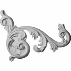 Ekena Edwards Onlay ONL16X20ED-R, 15-3/4"W x 19-5/8"H x 1-3/8"D