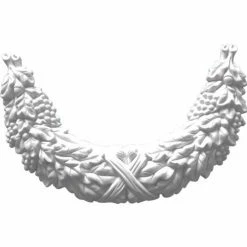 Ekena Anthony Swag Onlay ONL17X11X01AT, 17-1/2"W x 11"H x 1-1/2"D