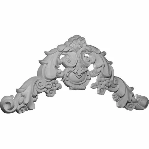 Ekena Queenstown Onlay ONL31X14X02QU, 31"W x 14-1/4"H x 2-3/8"D 3 Ekena Queenstown Onlay ONL31X14X02QU, 31"W x 14-1/4"H x 2-3/8"D