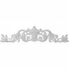 Ekena Large Grape And Leaf Center W/Scrolls Onlay ONL39X08X02GR, 39"W x 8-7/8"H x 1-3/8"D -Cheap Moulding & Millwork Store EKE ONL39X08X02GR
