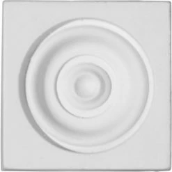 Ekena Maria Plinth Block PB02X02X01MA, 2-3/8"W x 2-3/8"H x 1"D