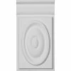 Ekena Giana Plinth Block PB03X07X01GI, 3-3/4"W x 7"H x 1-1/8"D -Cheap Moulding & Millwork Store EKE PB03X07X01GI
