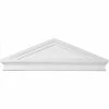 Ekena Combination Peaked Pediment PED43X14X02PC, 43-7/8"W x 14-1/8"H x 2-3/8"D -Cheap Moulding & Millwork Store EKE PED43X14X02PC