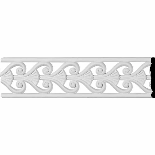 Ekena Hamilton Pierced Moulding PIR03X00HA, 3"H x 3/8"D x 96"L 3 Ekena Hamilton Pierced Moulding PIR03X00HA, 3"H x 3/8"D x 96"L
