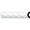 Ekena Jackson French Ribbon Panel Moulding PML01X00JA, 1-5/8"H x 3/4"D x 94-1/2"L -Cheap Moulding & Millwork Store EKE PML01X00JA