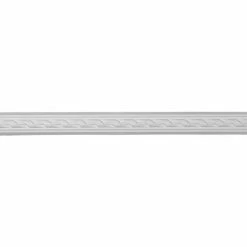 Ekena Valeriano Ribbon Panel Moulding PML02X00VA, 2"H x 3/4"D x 94-1/2"L
