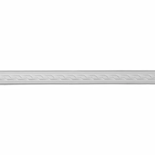 Ekena Valeriano Ribbon Panel Moulding PML02X00VA, 2"H x 3/4"D x 94-1/2"L 3 Ekena Valeriano Ribbon Panel Moulding PML02X00VA, 2"H x 3/4"D x 94-1/2"L