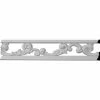 Ekena Kinsley Pierced Moulding PML03X00KI, 3-1/4"H x 3/8"D x 96"L