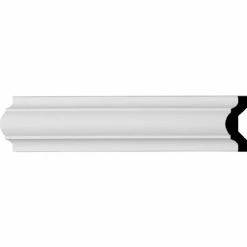 Ekena Heaton Panel Moulding PML03X01HE, 3"H x 1"D x 96"L