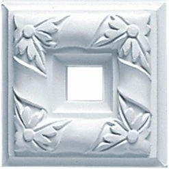 Ekena Milton Square Onlay PML03X04MI, 3-7/8"W x 3-7/8"H x 1"D