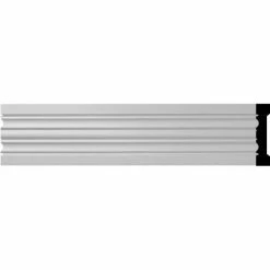 Ekena Legacy Fluted Panel Moulding PML04X00LE, 5-1/2"H x 3/4"D x 96"L