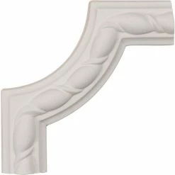 Ekena Bulwark Rope Panel Moulding Corner PML04X04BU, 4"W x 4"H x 5/8"D
