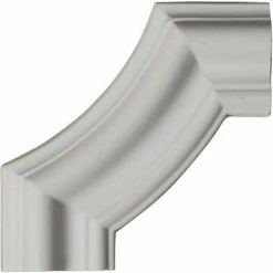 Ekena Seville Panel Moulding Corner PML04X04SE, 4"W x 4"H x 3/4"D