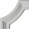Ekena Stockport Panel Moulding Corner PML04X04ST, 4"W x 4"H x 5/8"D -Cheap Moulding & Millwork Store EKE PML04X04ST
