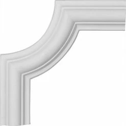 Ekena Ashford Panel Moulding Corner PML06X06AS, 6-1/8"W x 6-1/8"H