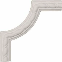 Ekena Bulwark Rope Panel Moulding Corner PML06X06BU, 6"W x 6"H x 5/8"D