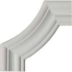 Ekena Oxford Panel Moulding Corner PML06X06OX, 6"W x 6"H x 5/8"D